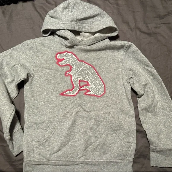 Gray Sweatshirts & Hoodies with Graphic Designs